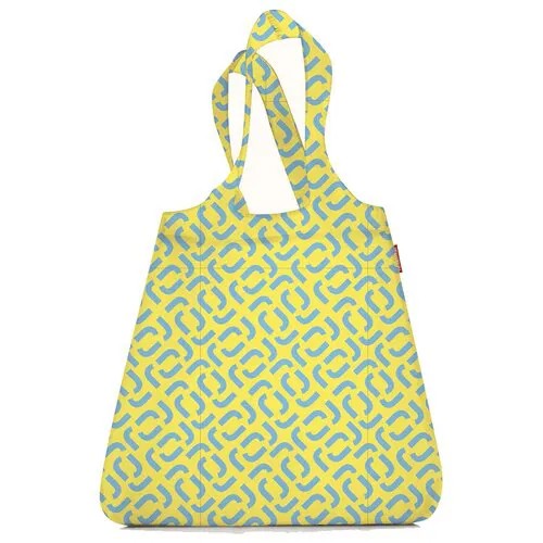 Сумка складная mini maxi shopper signature lemon