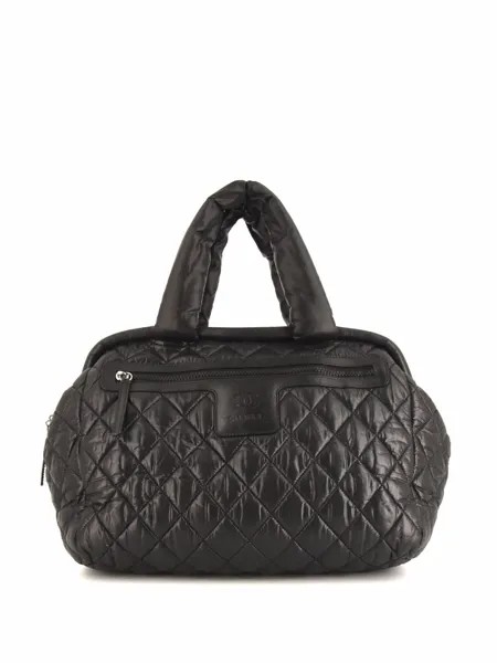 Chanel Pre-Owned двусторонняя сумка-тоут Coco Cocoon 2010-го года