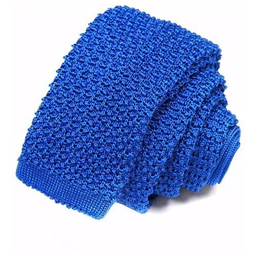 Сине-голубой однотонный вязаный галстук носок Missoni 8ZAFXK