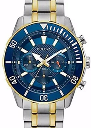 Японские наручные  мужские часы Bulova 98A246. Коллекция Sports