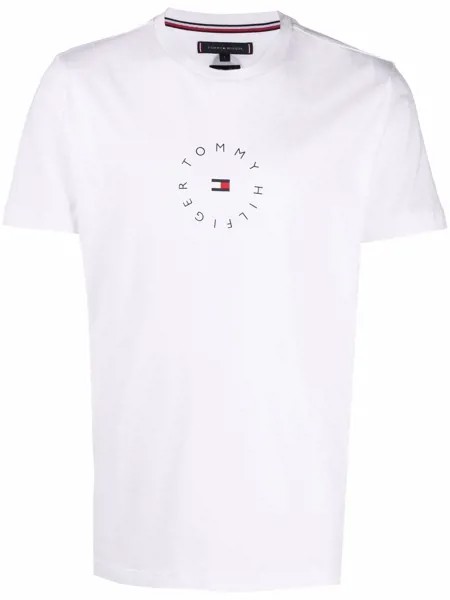 Tommy Hilfiger футболка из органического хлопка с логотипом