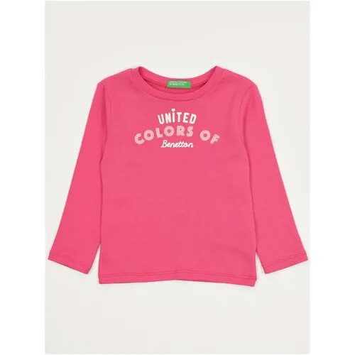 Лонгслив United Colors of Benetton для девочек 22A_3I9WG104K_1A2_XS