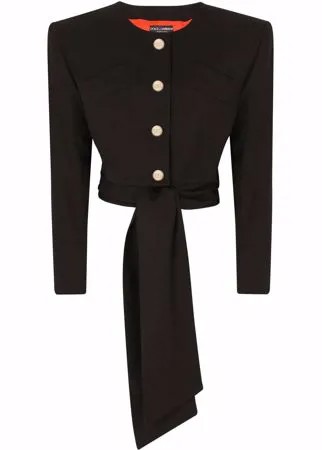 Dolce & Gabbana жакет с поясом