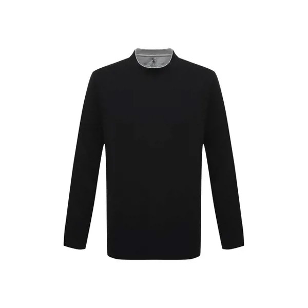 Хлопковый лонгслив Brunello Cucinelli