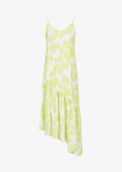 Миди-платье Armani Exchange, зеленый