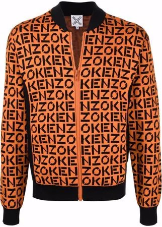 Kenzo бомбер с монограммой