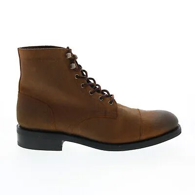 Wolverine BLVD Cap-Toe Boot W990180 Мужские коричневые кожаные повседневные классические ботинки 10