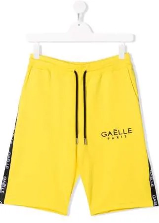 Gaelle Paris Kids шорты с логотипом