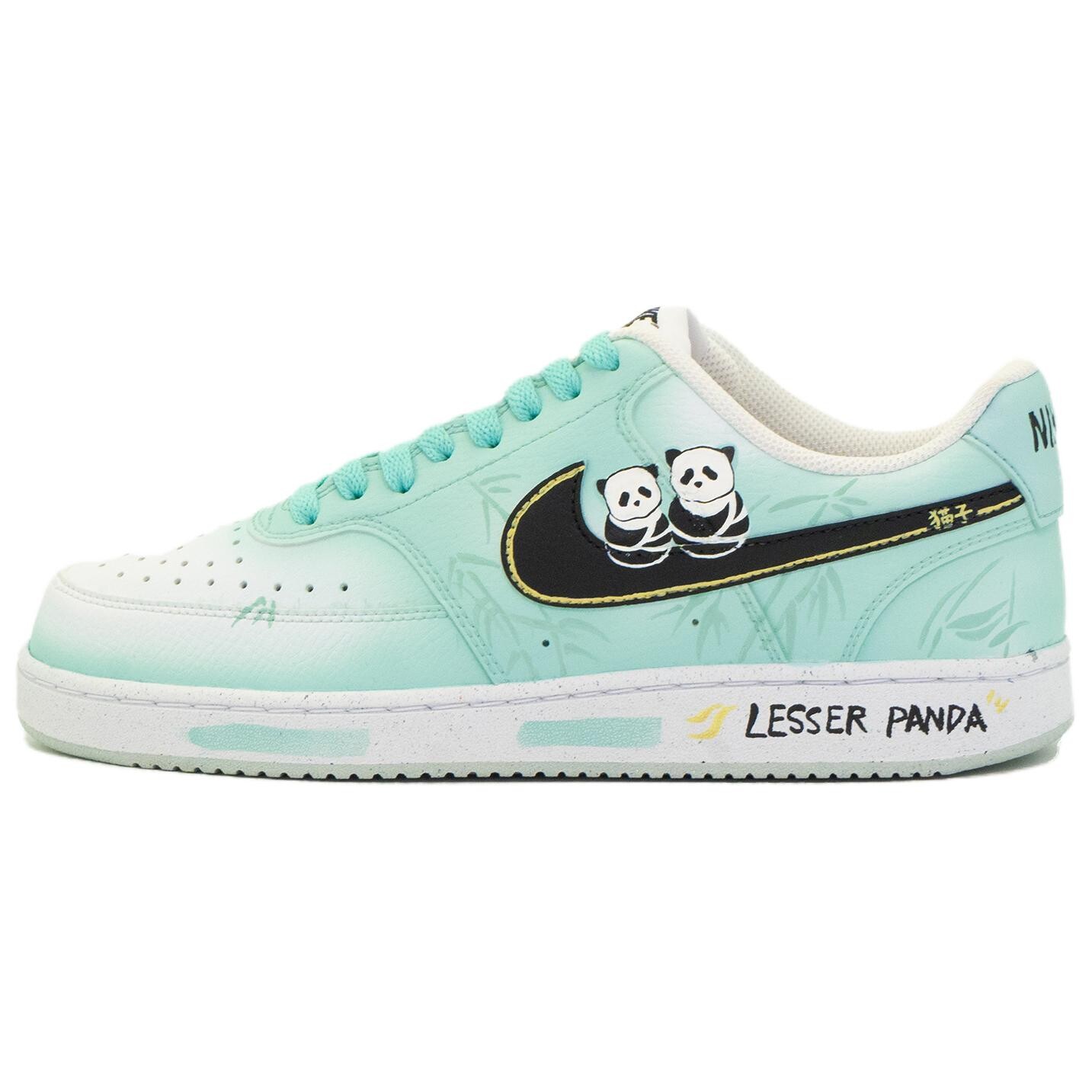 Кроссовки Nike Court Vision 1 Skateboarding Shoes Unisex Low-top Green/White, светло-зеленый