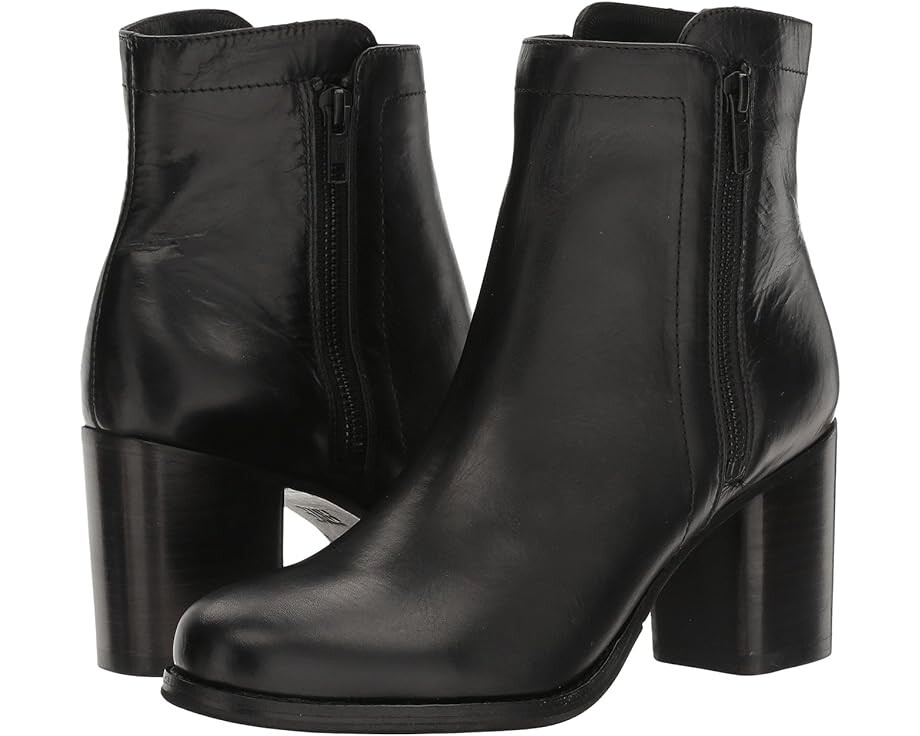 Ботинки Frye Addie Double Zip, цвет Black Smooth Antique Pull-Up