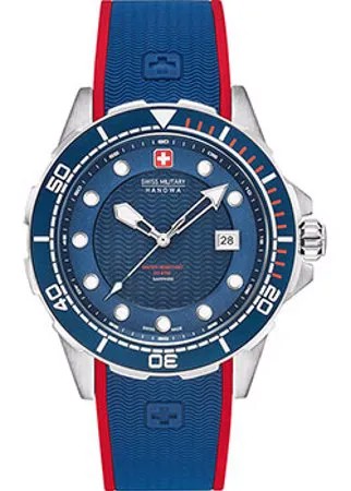 Швейцарские наручные  мужские часы Swiss military hanowa 06-4315.04.003. Коллекция Neptune Diver
