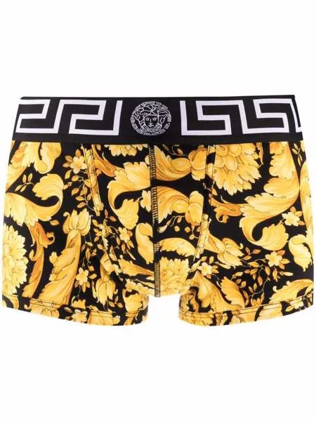 Versace боксеры с принтом Barocco