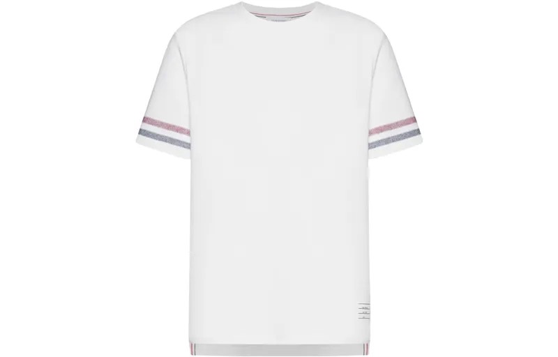 Футболка-поло с коротким рукавом Thom Brown Thom Browne, белый