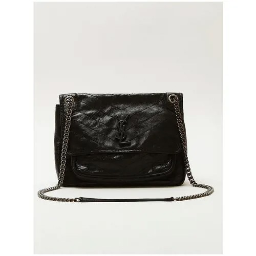 Ресейл сумка Saint Laurent, Niki, Черный, Отличное