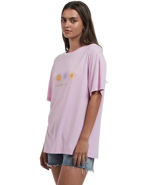 Футболка Charlie Holiday Soleil Boyfriend Tee, цвет Lilac