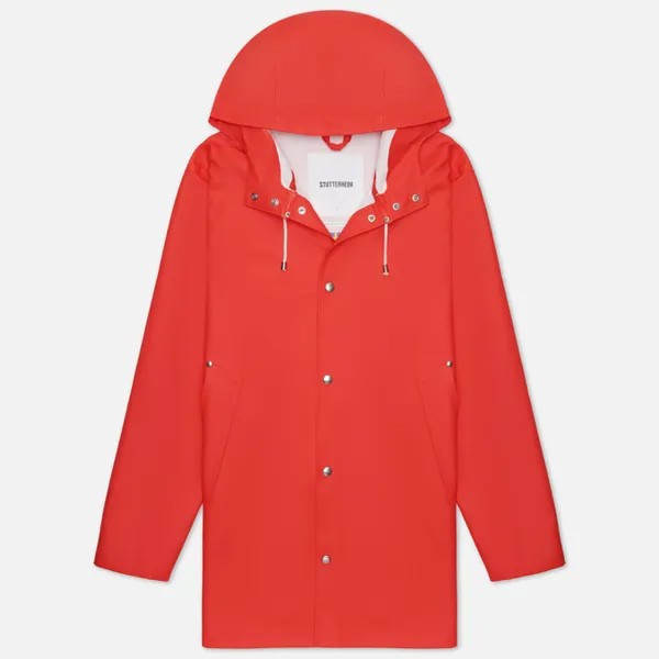 Мужская куртка дождевик Stutterheim Stockholm красный, Размер L