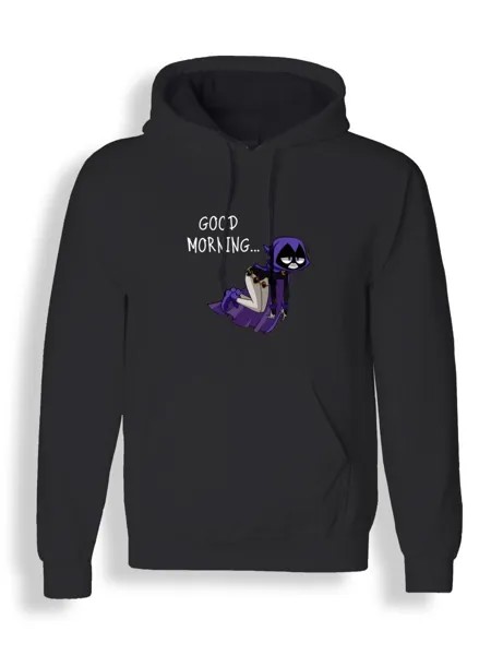 Худи унисекс СувенирShop Рэйвен/Raven DC/Комиксы 1 черное 3XL