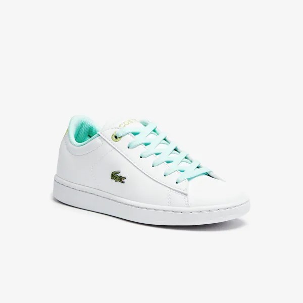 Детские кроссовки Lacoste CARNABY EVO 1121 1 SUC WHT/LT GRN