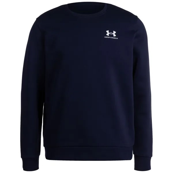 Рубашка Under Armour Sweatshirt Essential Fleece Crew, темно-синий