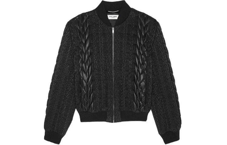 SAINT LAURENT Мужская куртка, цвет Black