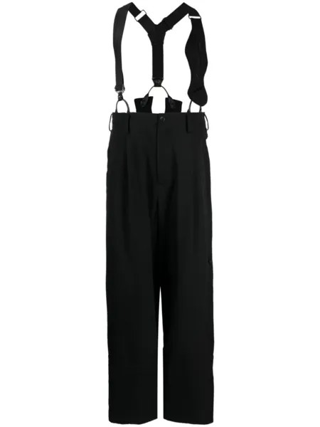 Yohji Yamamoto джинсовый комбинезон, черный
