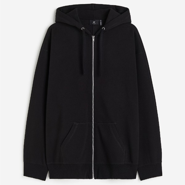 Толстовка H&M Thermolite Relaxed Fit, черный