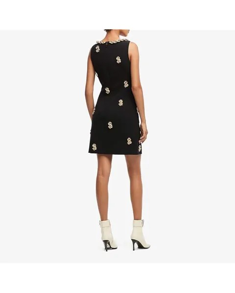 Платье Moschino Dollar Sign Dress, черный