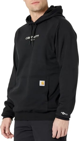 Толстовка Force Relaxed Fit Lightweight Logo Graphic Sweatshirt Carhartt, черный