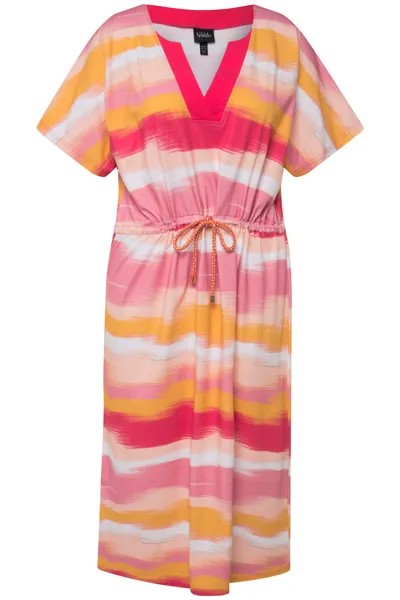 Платье Ulla Popken Jersey, цвет hibiskusrot