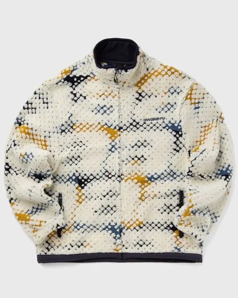 Куртка Awake Printed A Fleece Zip Jacket, разноцветный