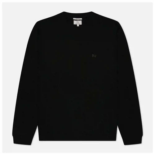Мужской свитер Woolrich Classic Crew Neck чёрный , Размер XXL