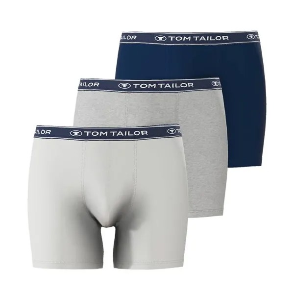 Боксеры Tom Tailor Boxershort 3 шт, синий