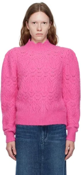 Розовый свитер Galini Fluo Isabel Marant Etoile