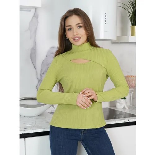 Водолазка LOVETEX.STORE, размер 44, , салатовый