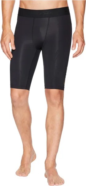 Силовые компрессионные шорты 2XU, цвет Black/Gold