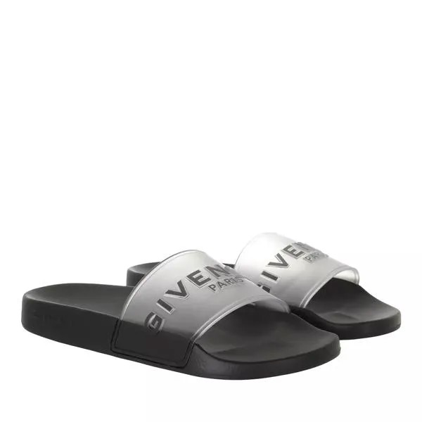 Сандалии givenchy paris flat sandals black Givenchy, черный