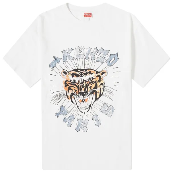 Футболка Kenzo Drawn Varsity Oversize, белый