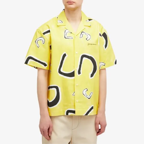 Jacquemus Рубашка Jean Monogram Vacation, черный