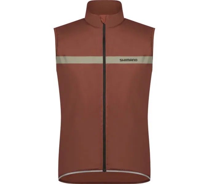 Куртка SHIMANO Wind Vest Insulated EVOLVE, цвет Mirror Brown