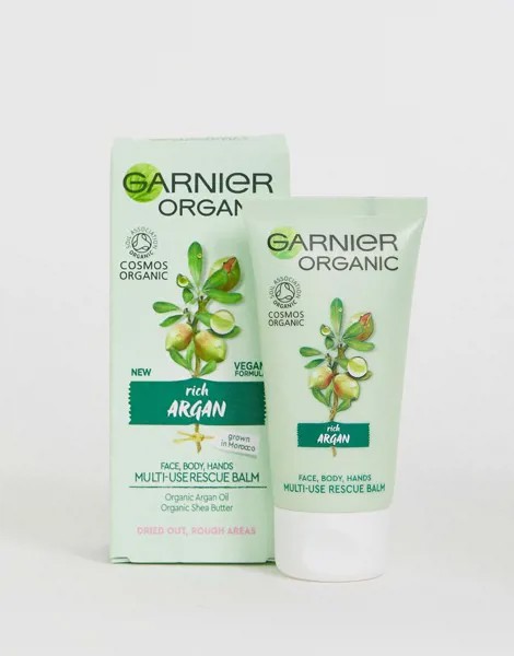 Восстанавливающий крем для тела и рук Garnier Organic Argan - 50 мл-Бесцветный