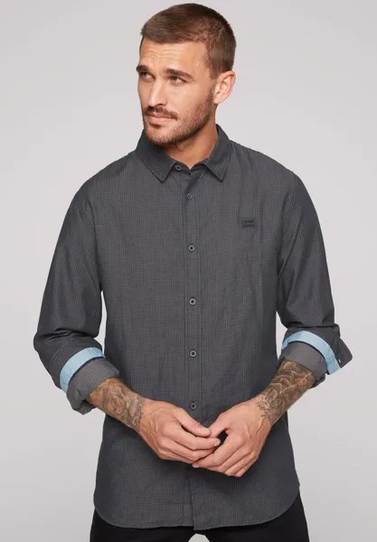 Рубашка JACQUARD-MIT LOGOSTICK Camp David, цвет anthra