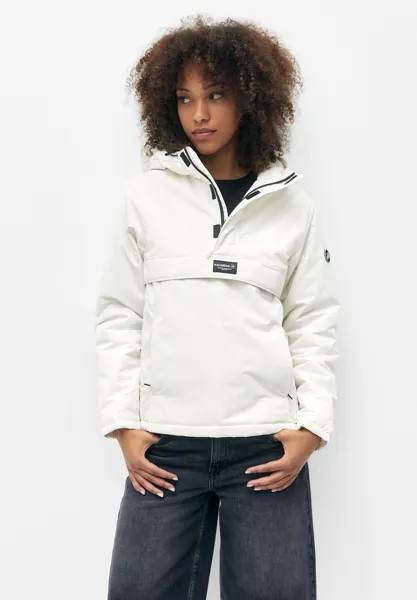 Демисезонная куртка PULL&BEAR, белый
