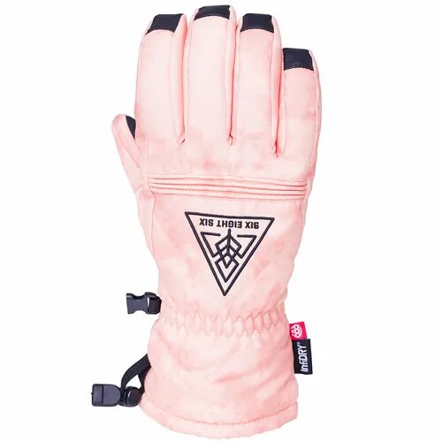 Перчатки 686, размер M, розовый
