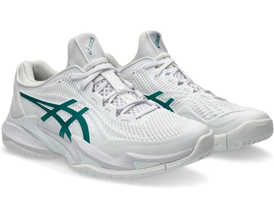 Кроссовки ASICS Court FF 3 Novak, цвет White/Pitch Green