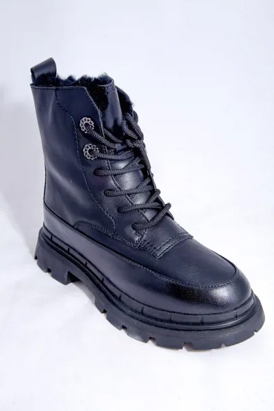 Ботинки женские Spagna K-ZZM-1073-3-15 (37, Черный)