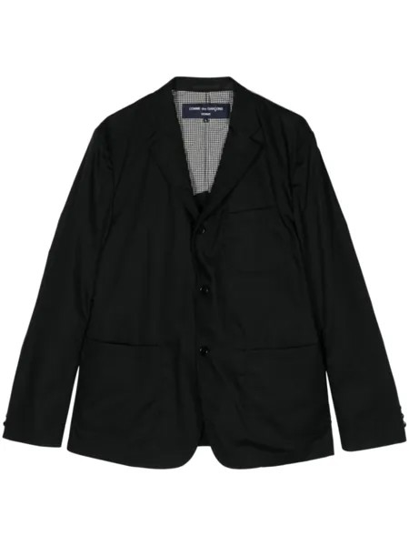 Однобортный пиджак Comme des Garçons Homme, черный
