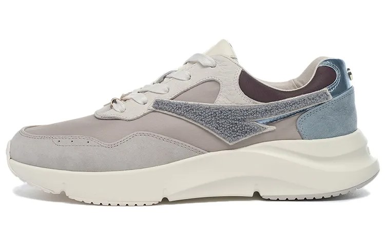 LI-NING 1990 1990 Lifestyle Shoes Women's Low-top Gray