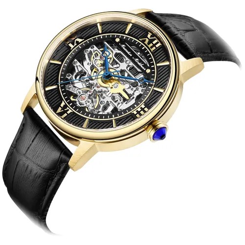 Наручные часы Mikhail Moskvin мужские Elegance Часы наручные Mikhail Moskvin 1506S2L3 механические, автоподзавод, черный