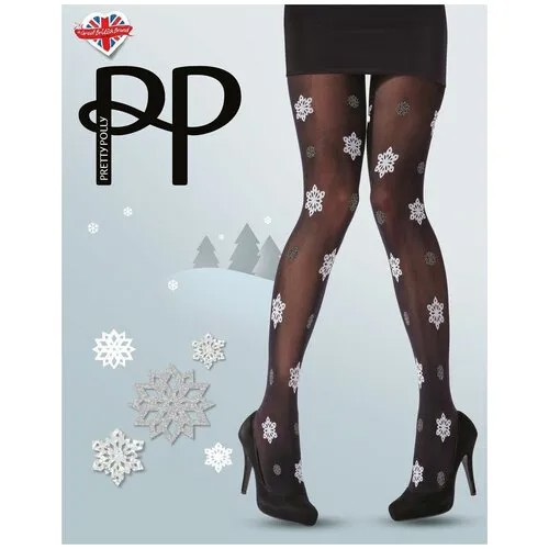 Колготки Pretty Polly, 60 den, размер S-L, черный
