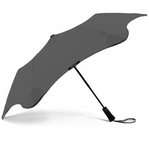 Зонт Blunt, полуавтомат, 2 сложения, купол 100 см, 6 спиц, чехол в комплекте, серый